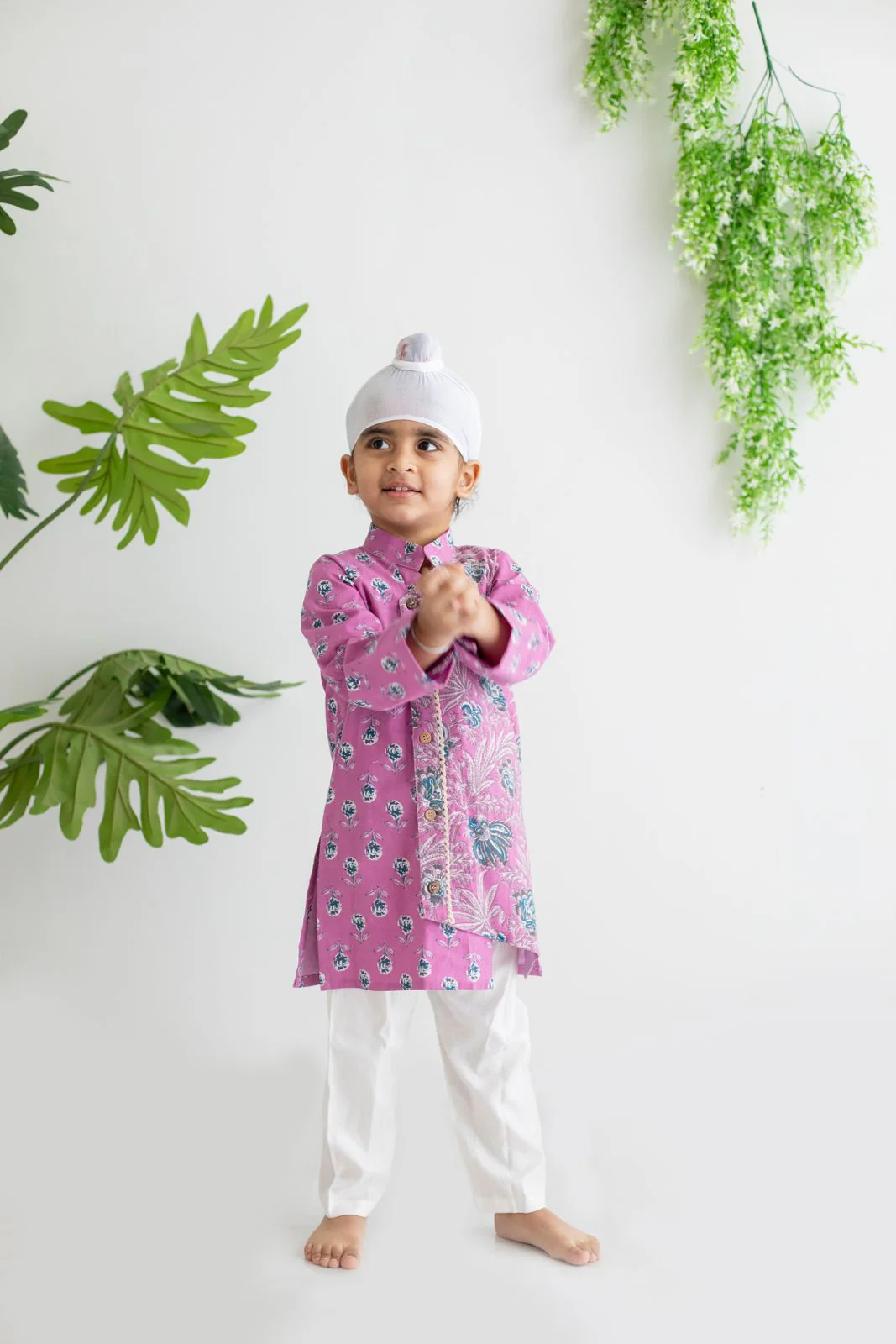 Gulabi Block Print Kurta Set